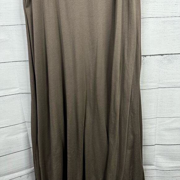 Indigenous Womens size Large Organic Cotton Strappy Layered Maxi Dress Stretchy - Picture 9 of 11